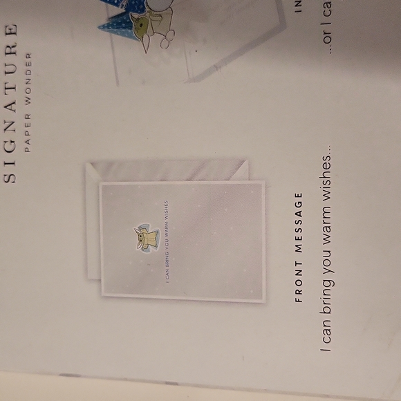 Hallmark Signature Paper Wonder Star Wars Premium Pop-up Card. New. - Picture 3 of 4